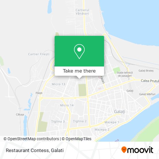 Restaurant Contess map