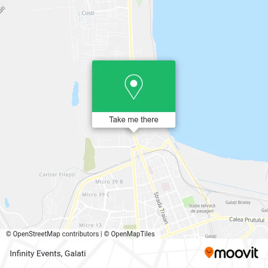 Infinity Events map