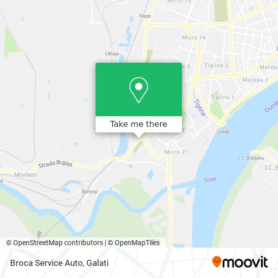 Broca Service Auto map
