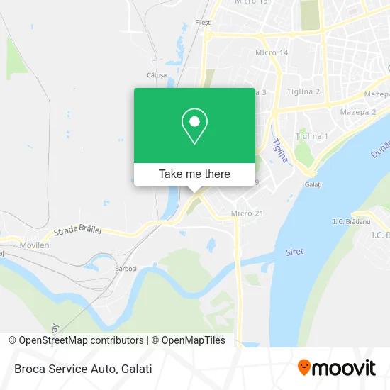 Broca Service Auto map