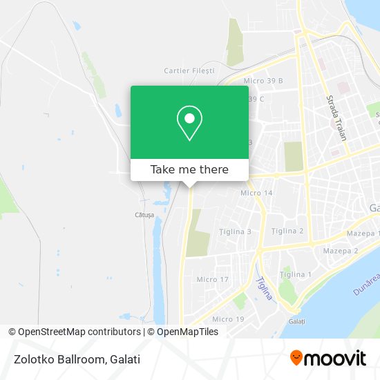 Zolotko Ballroom map