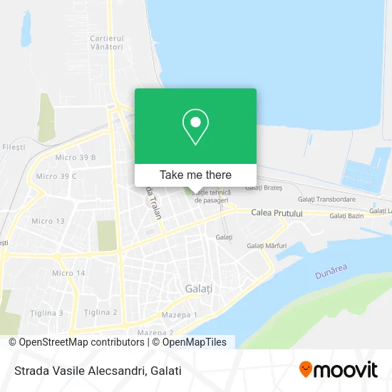 Strada Vasile Alecsandri map