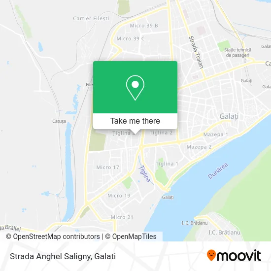 Strada Anghel Saligny map