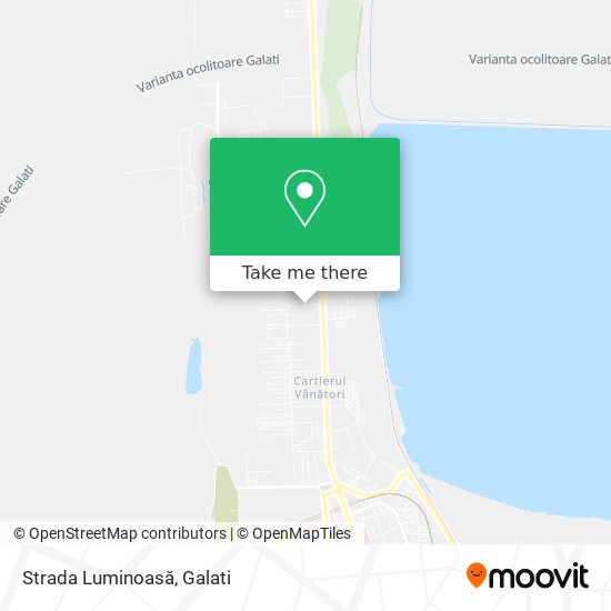 Strada Luminoasă map