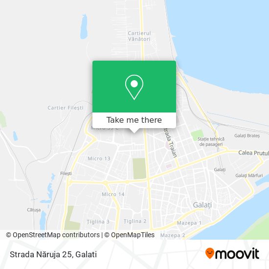 Strada Năruja 25 map