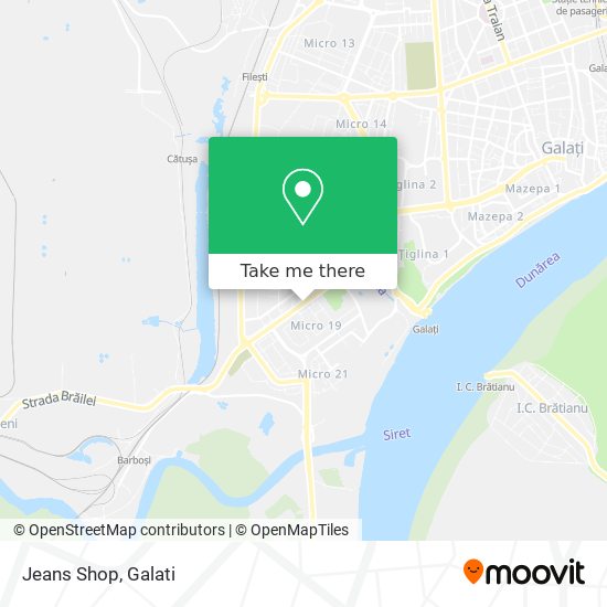 Jeans Shop map