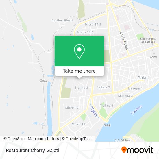 Restaurant Cherry map