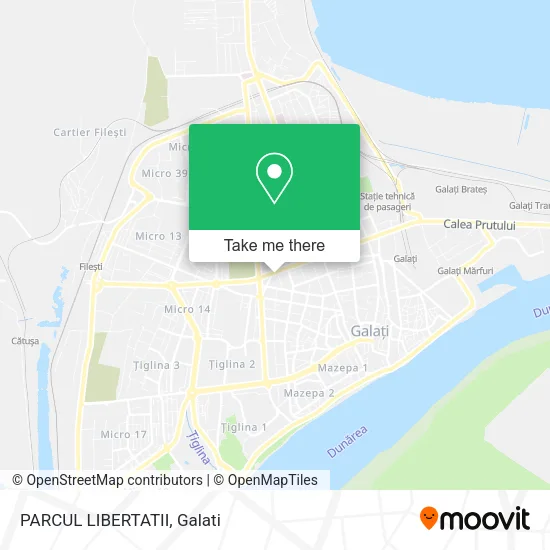 PARCUL LIBERTATII map