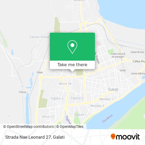 Strada Nae Leonard 27 map