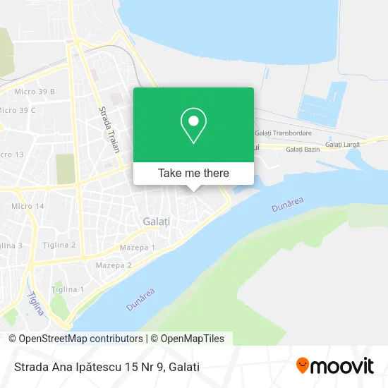 Strada Ana Ipătescu 15 Nr 9 map
