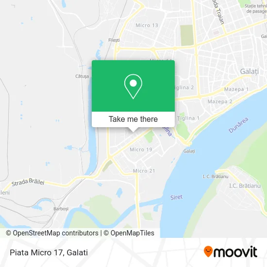 Piata Micro 17 map