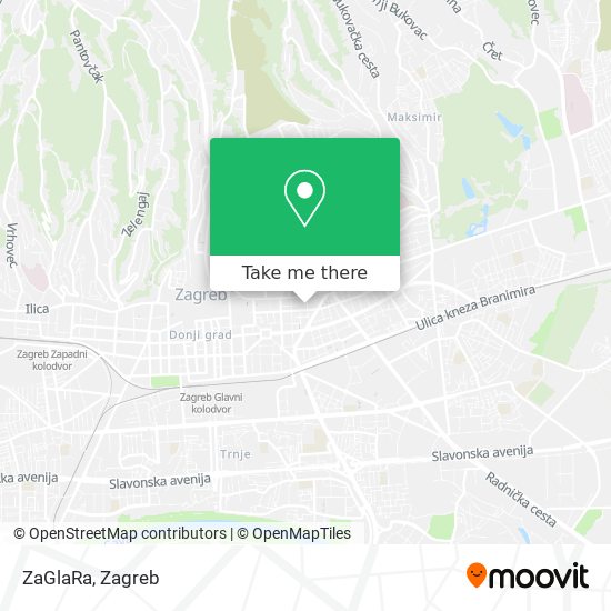 ZaGlaRa map