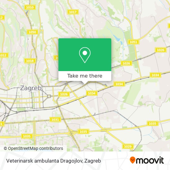 Veterinarsk ambulanta Dragojlov map