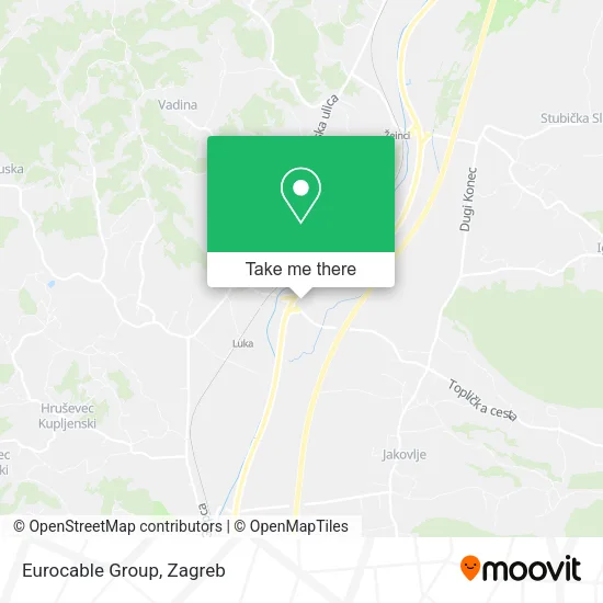 Eurocable Group map