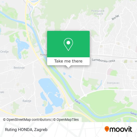 Ruting HONDA map