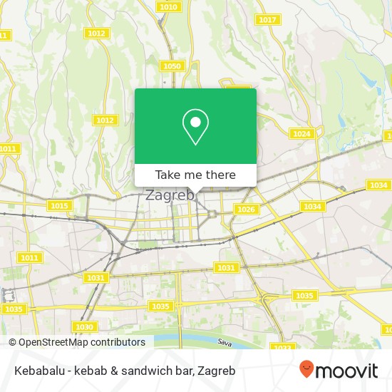 Kebabalu - kebab & sandwich bar map