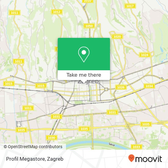 Profil Megastore map