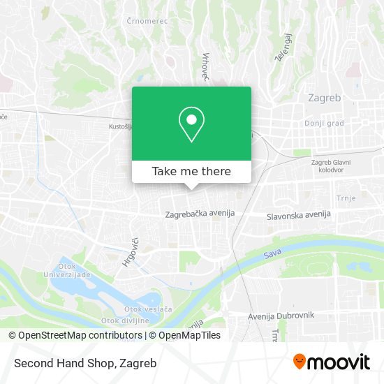 Second Hand Shop map