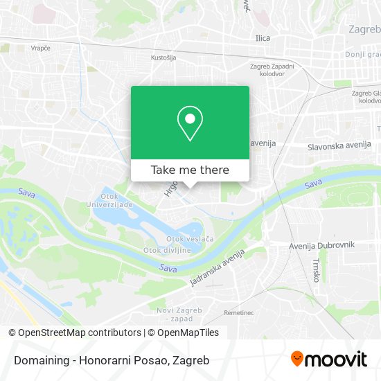 Domaining - Honorarni Posao map