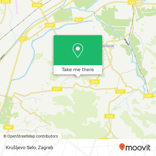 Krušljevo Selo map
