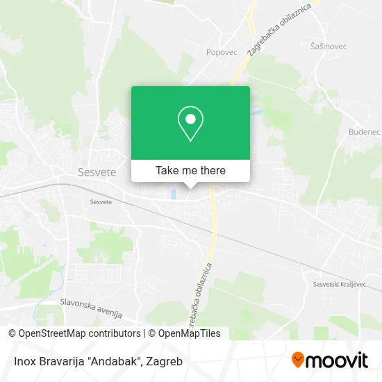 Inox Bravarija "Andabak" map