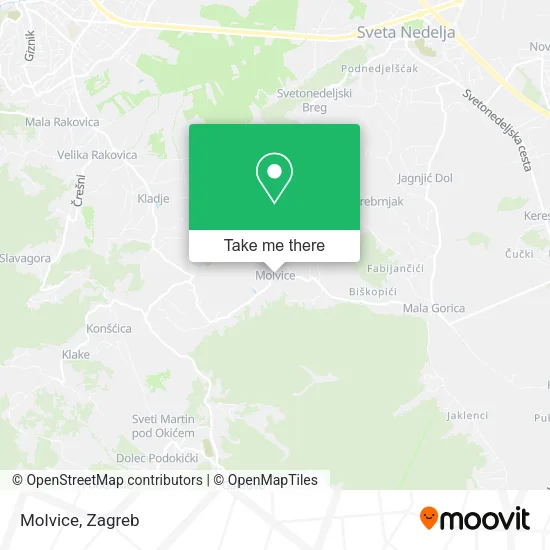 Molvice map