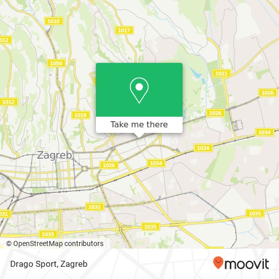 Drago Sport map