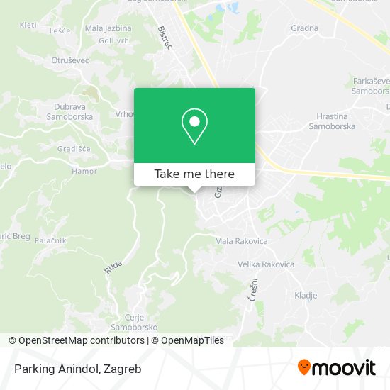 Parking Anindol map