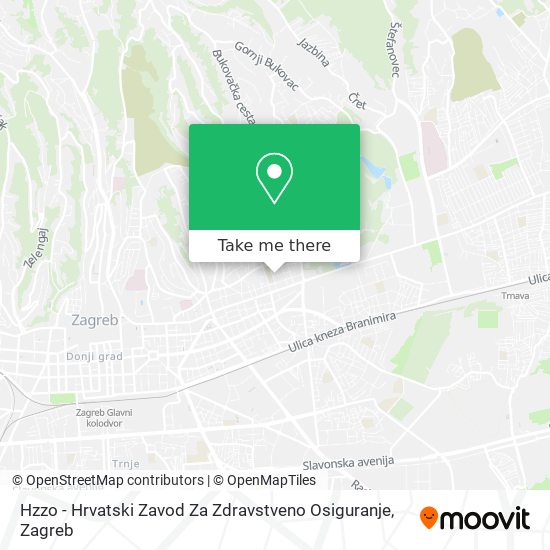 Hzzo - Hrvatski Zavod Za Zdravstveno Osiguranje map