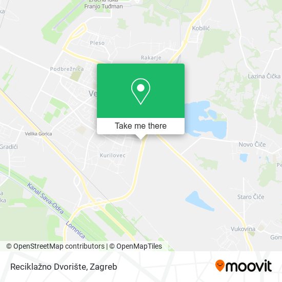 Reciklažno Dvorište map