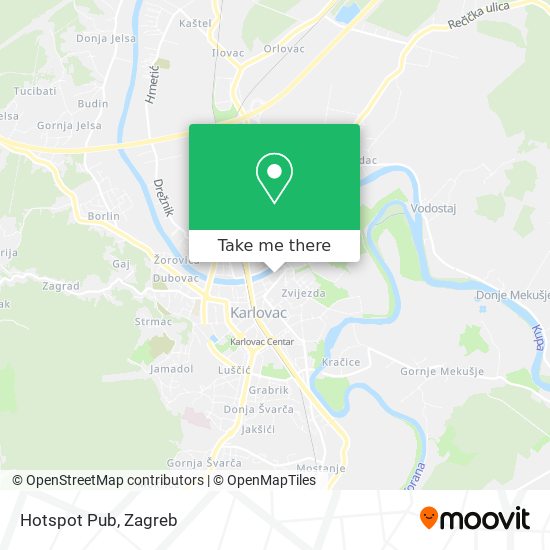 Hotspot Pub map