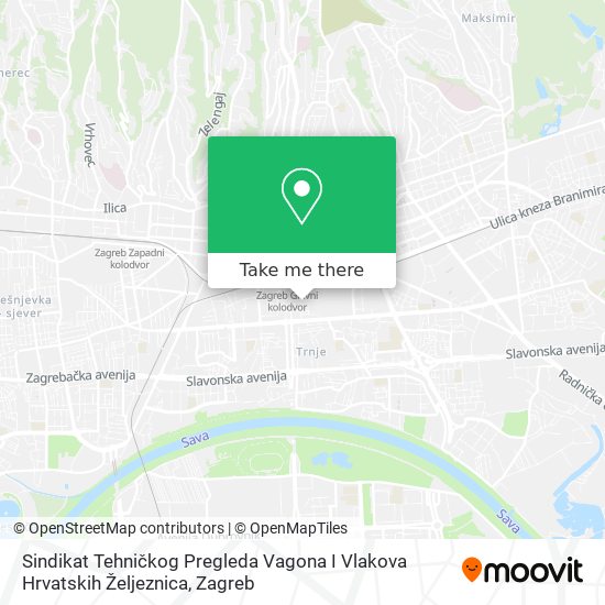 Sindikat Tehničkog Pregleda Vagona I Vlakova Hrvatskih Željeznica map