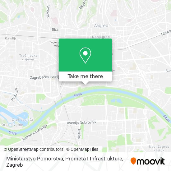 Ministarstvo Pomorstva, Prometa I Infrastrukture map