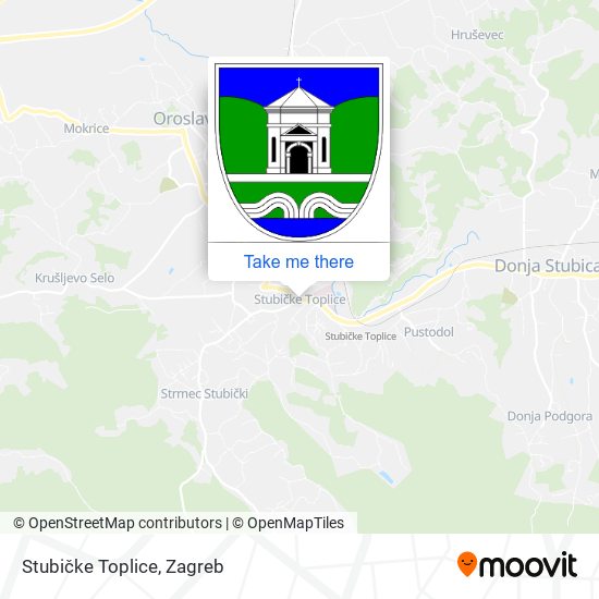 Stubičke Toplice map