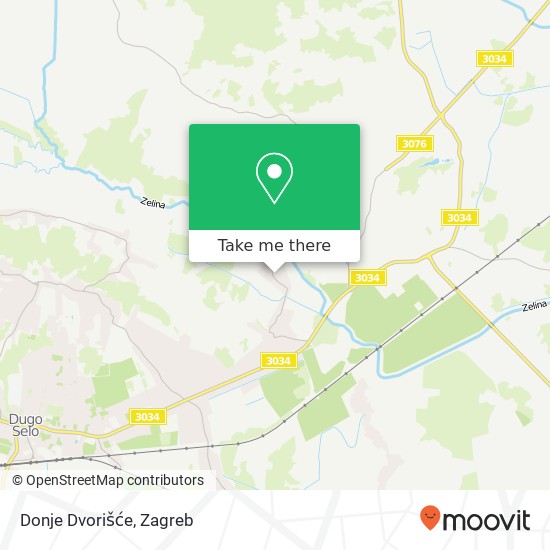 Donje Dvorišće map