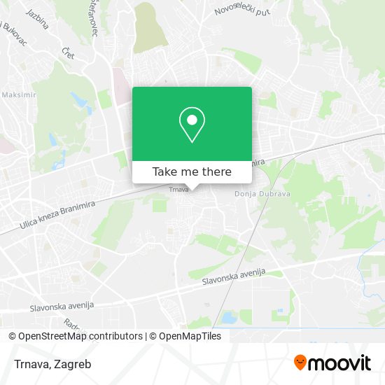 Trnava map