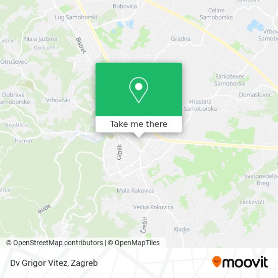 Dv Grigor Vitez map