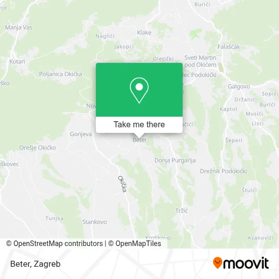 Beter map