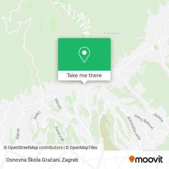 Osnovna Škola Gračani map