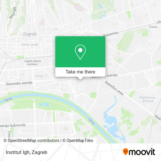 Institut Igh map