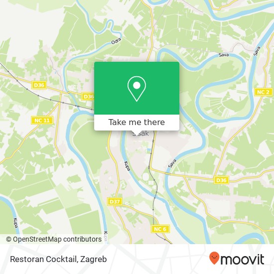 Restoran Cocktail map