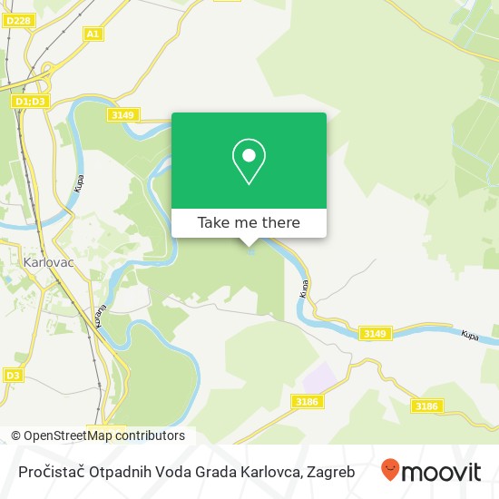 Pročistač Otpadnih Voda Grada Karlovca map