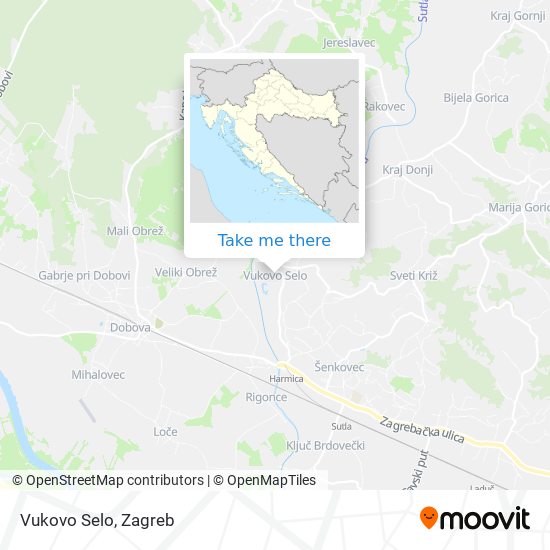 Vukovo Selo map