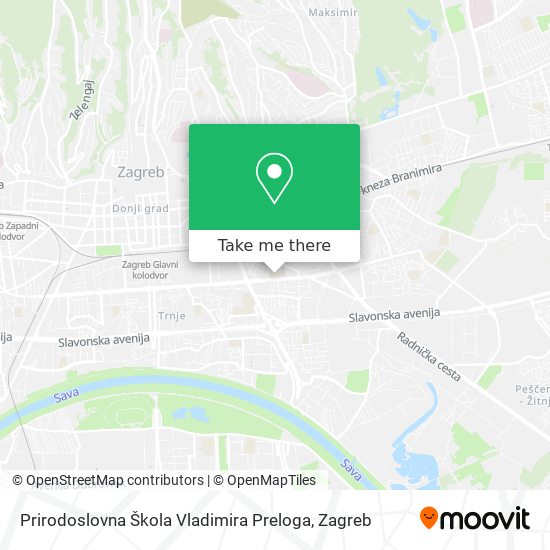 Prirodoslovna Škola Vladimira Preloga map