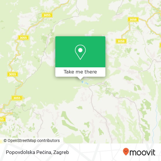 Popovdolska Pećina map
