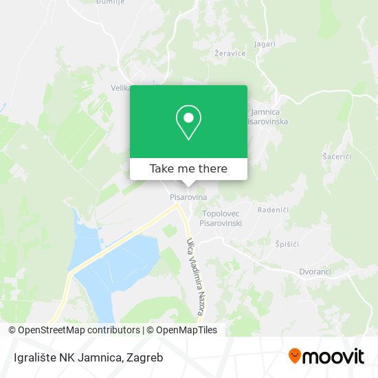 Igralište NK Jamnica map