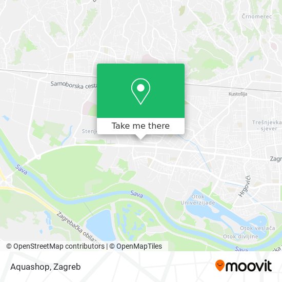 Aquashop map