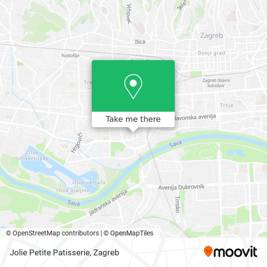 Jolie Petite Patisserie map