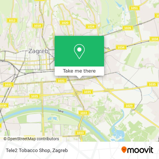 Tele2 Tobacco Shop map