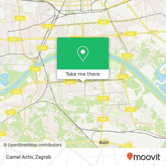 Camel Activ map